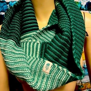 The North Face knitted infinity scarf